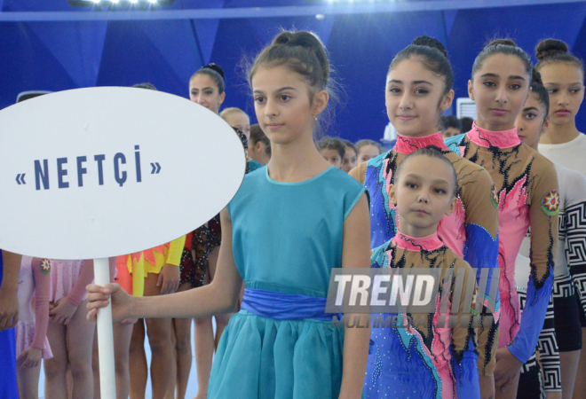 Bakıda idman gimnastikası və akrobatika gimnastikası üzrə Birgə Azərbaycan Birinciliyi start götürüb. Azərbaycan, 3 dekabr 2015